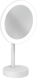 Kludi Vela R kozmetikai tükör 20.2x35.5 cm kerek világítással fehér 5899553F (5899553F)