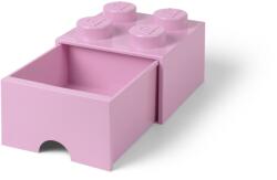  LEGO® Rózsaszín fiókos tároló doboz, 4 bütyökkel (40051738)