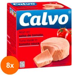 Calvo Set 8 x Ton in Sos de Rosii Calvo 80 g