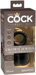 Pipedream King Cock Elite Crown Jewels Vibrating Swinging Balls
