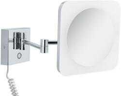 Paulmann HomeSpa kozmetikai tükör 19x20.5 cm téglalap alakú világítással króm 78933 (78933)