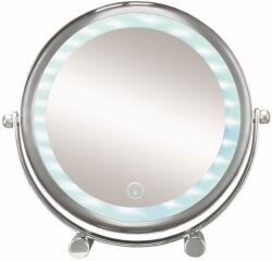Kleine Wolke LED Mirror kozmetikai tükör 15x15 cm kerek világítással króm 5886124886 (5886124886)