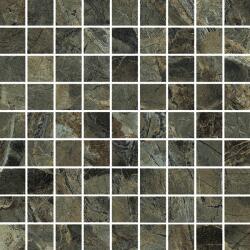 Marazzi Gresie portelanata, cu efect de marmura, Marazzi Allmarble Verde Borgogna MEYR Allmarble Mosaico Verde Borgogna (MEYR Allmarble Mosaico Verde Borgogna)