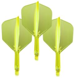 Target Dart nyíl Target K-Flex Neon No. 6 Short 3 db Szín: fluoreszkáló narancssárga