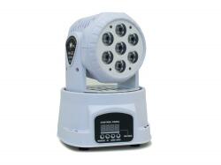 Thunder Germany Thunder MHD-10WW Wash Robotlámpa| 7X10W (QUAD Multicolor LED) Sound| DMX| Auto - FEHÉR (650011)