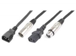 PD CONNEX CX09-10 IEC M - XLR Mama / IEC F - XLR papa| 10m (176743)