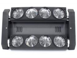 Thunder Germany Thunder ZZD-18| 8x10W LED Spider fényeffekt| robotlámpa| DMX és hangvezérlés (650001)