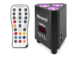 BeamZ BBP93 3x 10W 4-in-1 RGBW LED Reflektor| DMX| akkumulátor (150585)