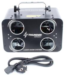 Thunder Germany Thunder LS4-RGB Full color DMX lézer fényeffekt (800mW) (650585)