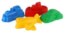 Teddies Homokozó formák 4db műanyag közlekedési eszközök (TD00880167)
