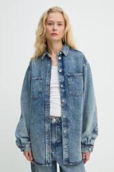 Samsøe Samsøe farmering SAELEANORI női, galléros, relaxed, F24400120 - kék L
