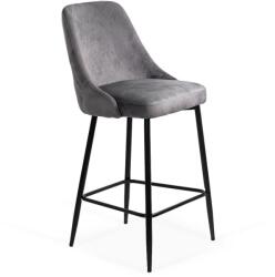 CHAIRS-ON Scaune de bar fixe și moderne ABS143 Gri