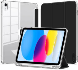 Tech-Protect iPad Air 10.9" (2020-2022) / 11" (2024) Tok - Tech-Protect SC Pen Hybrid - Fekete-Átlátszó (WR-171431)