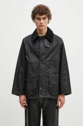 Barbour viaszos kabát OS Bedale Wax Jacket fekete, átmeneti, oversize, MWX1679 - fekete 38