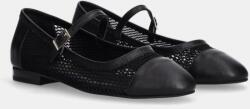 Answear. LAB Answear Lab bőr balerina cipő fekete - fekete Női 39 - answear - 24 990 Ft