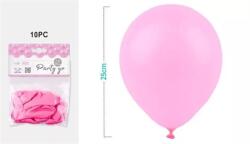  Léggömb 25cm-es 10db/csomag rózsaszín