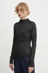 G-Star pamut hosszúujjú félgarbó nyakú, szürke, D25069-D799 - szürke S