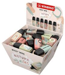 STABILO Szövegkiemelő STABILO Boss Mini Naturevibes 50 darabos (07/50-11-1) - vectraline