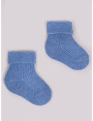  Yoclub pamut zokni 3-6 hó - kék