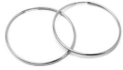 Heratis Forever Divatos karika fülbevaló fehéraranyból 4 cm IZ25562AHR