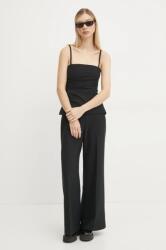 Abercrombie & Fitch kezeslábas fekete, nyitott hátú, KI159-5045 - fekete L