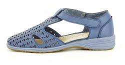 SOFILINE Balerini albastrii din piele naturala 5112 M3 (5112BLUE-39)