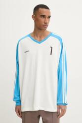 Adidas hosszú ujjú JERSEY bézs, férfi, mintás, JC8374 - bézs L