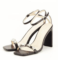 SOFILINE Sandale negre cu imprimeu Lola 130 (2019-1BLACK-39)