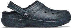 Crocs Classic Glitter Lined Clog női bélelt papucs (205842-9BD M4W6)