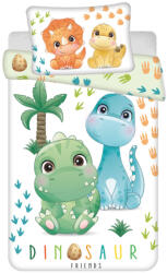 Jerry Fabric Dinoszaurusz Friends gyerek ágyneműhuzat 100×135cm, 40×60 cm JFK038833 (JFK038833)