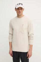 G-Star RAW pamut hosszúujjú bézs, sima, D25167-D617 - bézs L