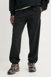 Adidas pamut melegítőnadrág Essential fekete, sima, JC9575 - fekete XL