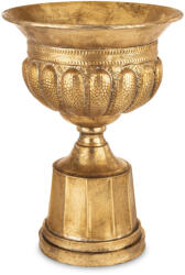 ART-POL Antique design sárgaarany serleg formájú talpas fém váza 57, 5x41, 5x41, 5cm (175640)