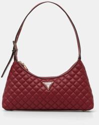 Guess kézitáska RIANEE - burgundia Univerzális méret - answear - 33 990 Ft