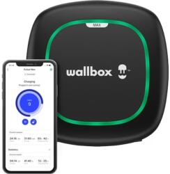 Wallbox Pulsar Plus elektromos autó fali töltő | 22 kW - 3x32A | 5m - Type 2 | fekete - techtrade