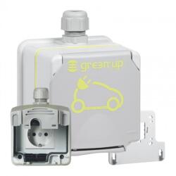 Legrand GreenUp Access 2P+F 16 A EV műanyag falonkívüli aljzat