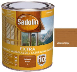  Sadolin Extra vastaglazúr - Világostölgy 750 ml
