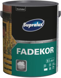 Supralux FADEKOR vízbázisú vékonylazúr Antracit 5 l