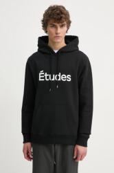 Études Studio felső fekete, férfi, nyomott mintás, kapucnis, H24MMSWE251 - fekete M