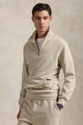 Ralph Lauren pamut melegítőfelső bézs, férfi, sima, 710934601 - szürke XXL