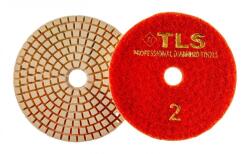  TLS VULCAN-P2-300-d100 mm-gyémánt csiszolókorong-polírozó korong-száraz-vizes