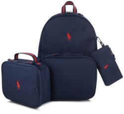 Ralph Lauren gyerek hátizsák sötétkék, nagy, mintás - sötétkék Univerzális méret