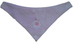 Vaganza Wellsoft hímzett babasál, háromszög forma - Rózsaszín (314633)