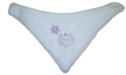 Vaganza Wellsoft hímzett babasál, háromszög forma - Fehér (638877)