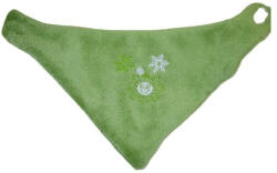 Vaganza Wellsoft hímzett babasál, háromszög forma - Zöld (903456)