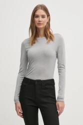 Calvin Klein hosszúujjú gyapjú keverékből szürke, K20K208094 - szürke M
