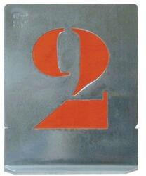 FEKU Set sablon cifre de la 0 la 9 marime 30 mm (D16130)