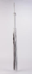  Softy Handle Calf Leather Tails White - erotikshop