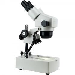FEKU Microscop industrial stereo biocular cu zoom 1x - 4x si iluminare LED (225041)