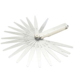 Dasqua Italia Set 17 lere de grosime 0, 02 - 1, 00 mm, lungime 100 mm Dasqua (1817-0100)